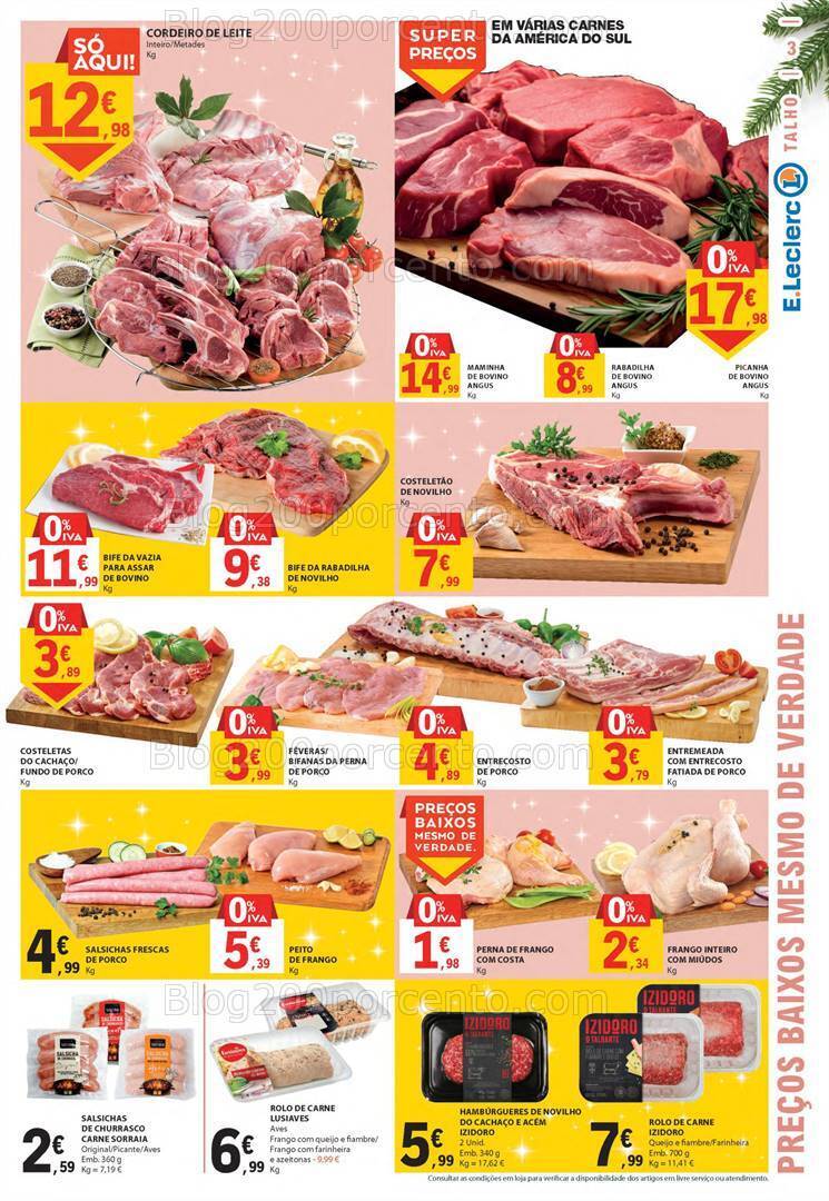 Antevisão Folheto E-LECLERC Natal e Ano Novo Promoções de 21 a 31 dezembro