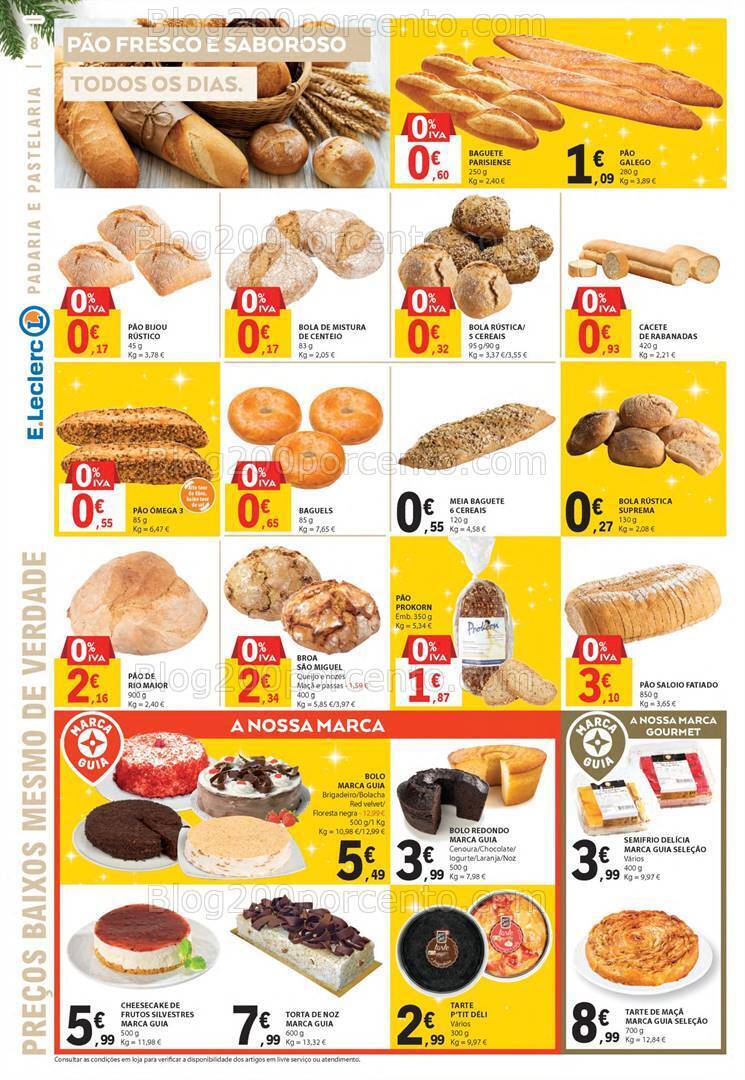 Antevisão Folheto E-LECLERC Natal e Ano Novo Promoções de 21 a 31 dezembro