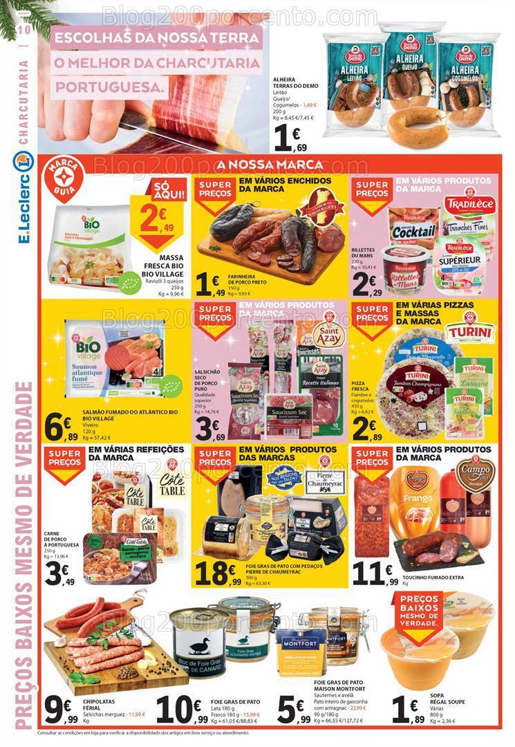 Antevisão Folheto E-LECLERC Natal e Ano Novo Promoções de 21 a 31 dezembro