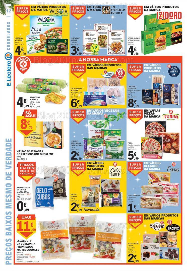 Antevisão Folheto E-LECLERC Natal e Ano Novo Promoções de 21 a 31 dezembro
