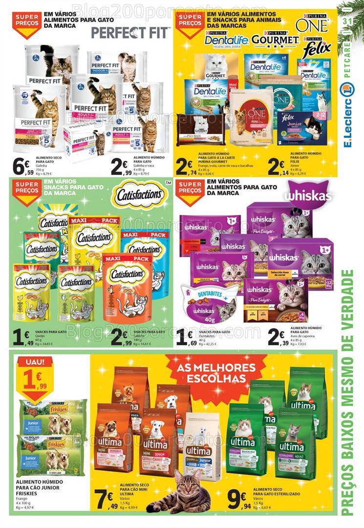 Antevisão Folheto E-LECLERC Natal e Ano Novo Promoções de 21 a 31 dezembro