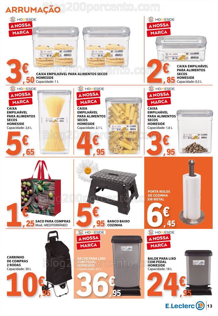 Antevisão Folheto E-LECLERC Especial Feira Animais Promoções de 1 a 13 outubro