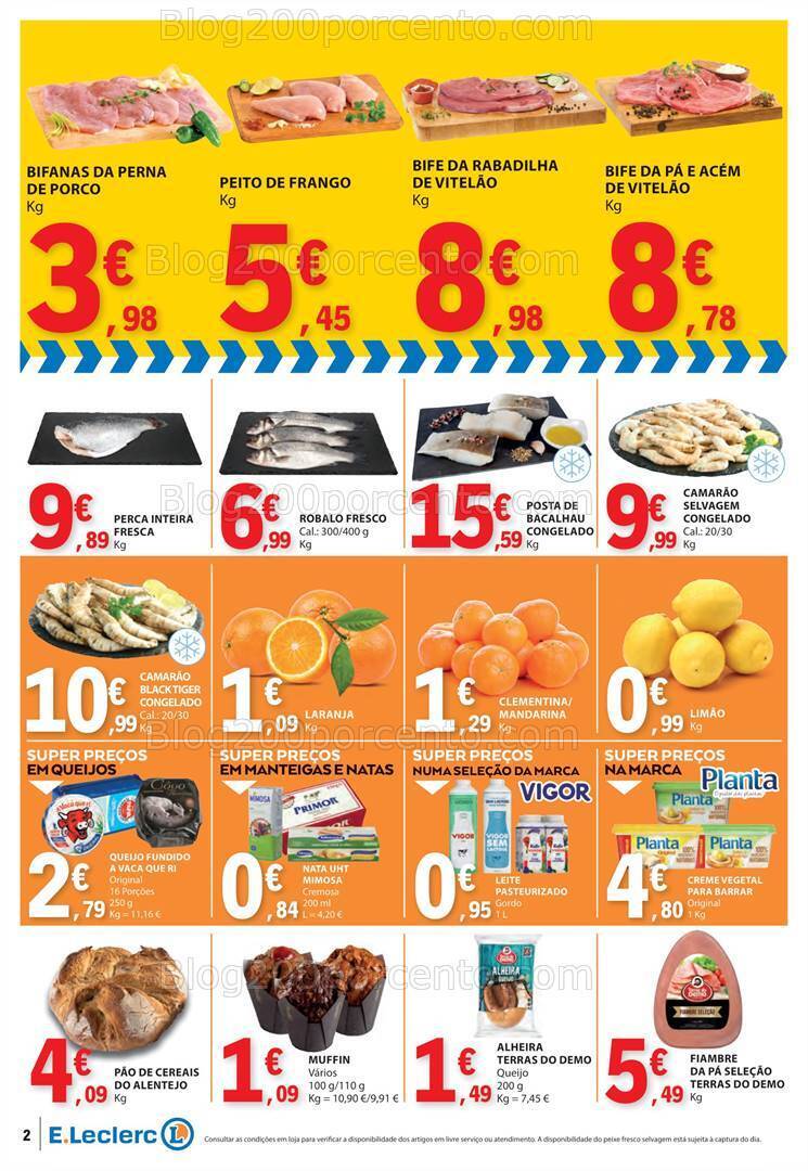 Antevisão Folheto E-LECLERC Promoções Fim de Semana - 1 a 3 março