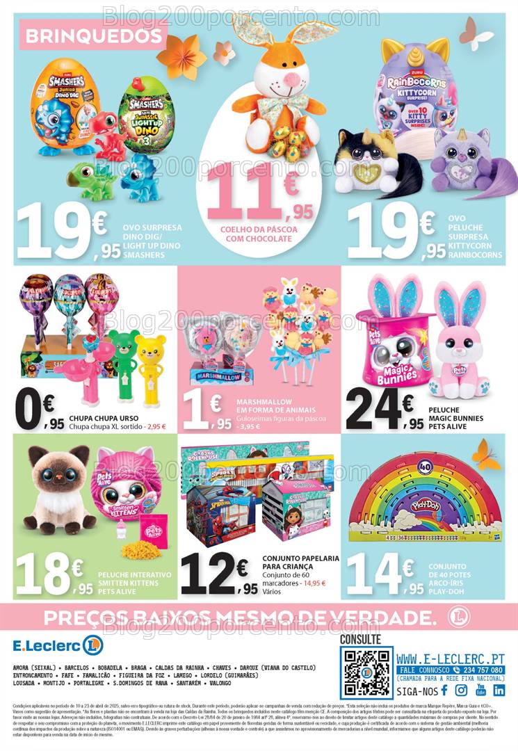 Antevisão Folheto E-LECLERC Bazar Promoções de 10 a 23 abril