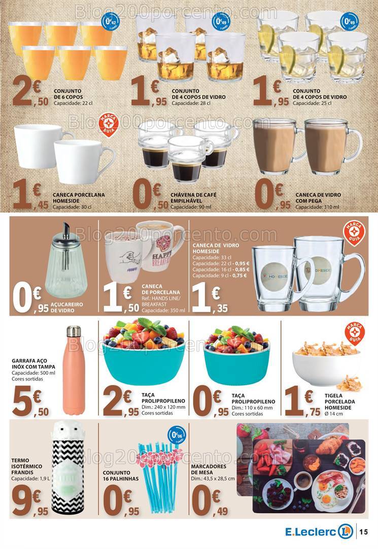 Antevisão Folheto E-LECLERC Bebidas Quentes Promoções de 29 outubro a 10 novembro
