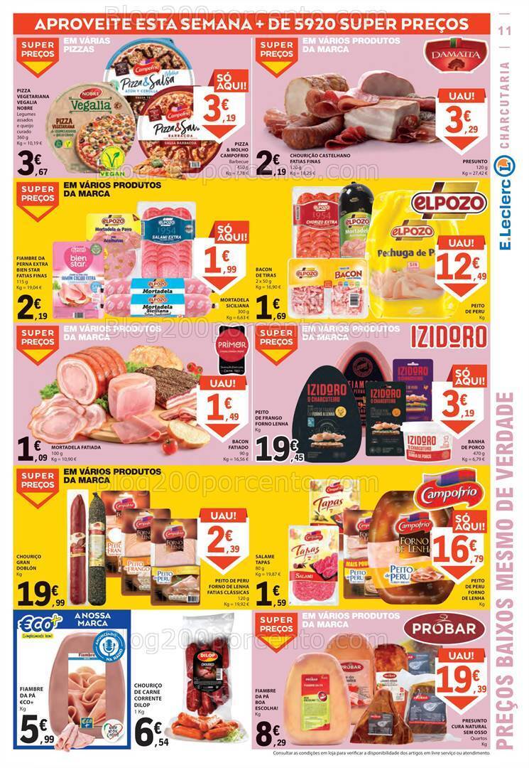 Antevisão Folheto E-LECLERC Promoções de 12 a 18 outubro