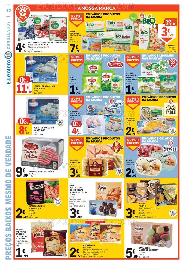 Antevisão Folheto E-LECLERC Promoções de 12 a 18 outubro