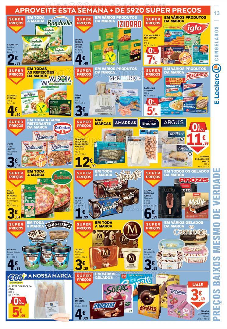 Antevisão Folheto E-LECLERC Promoções de 12 a 18 outubro