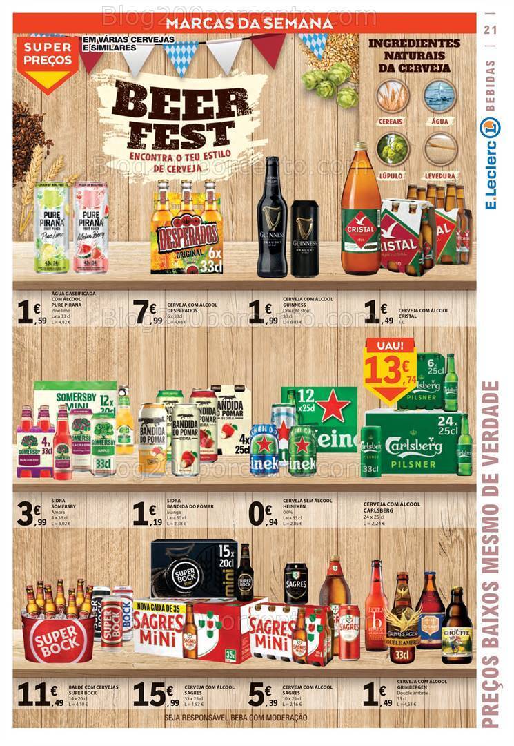 Antevisão Folheto E-LECLERC Promoções de 12 a 18 outubro