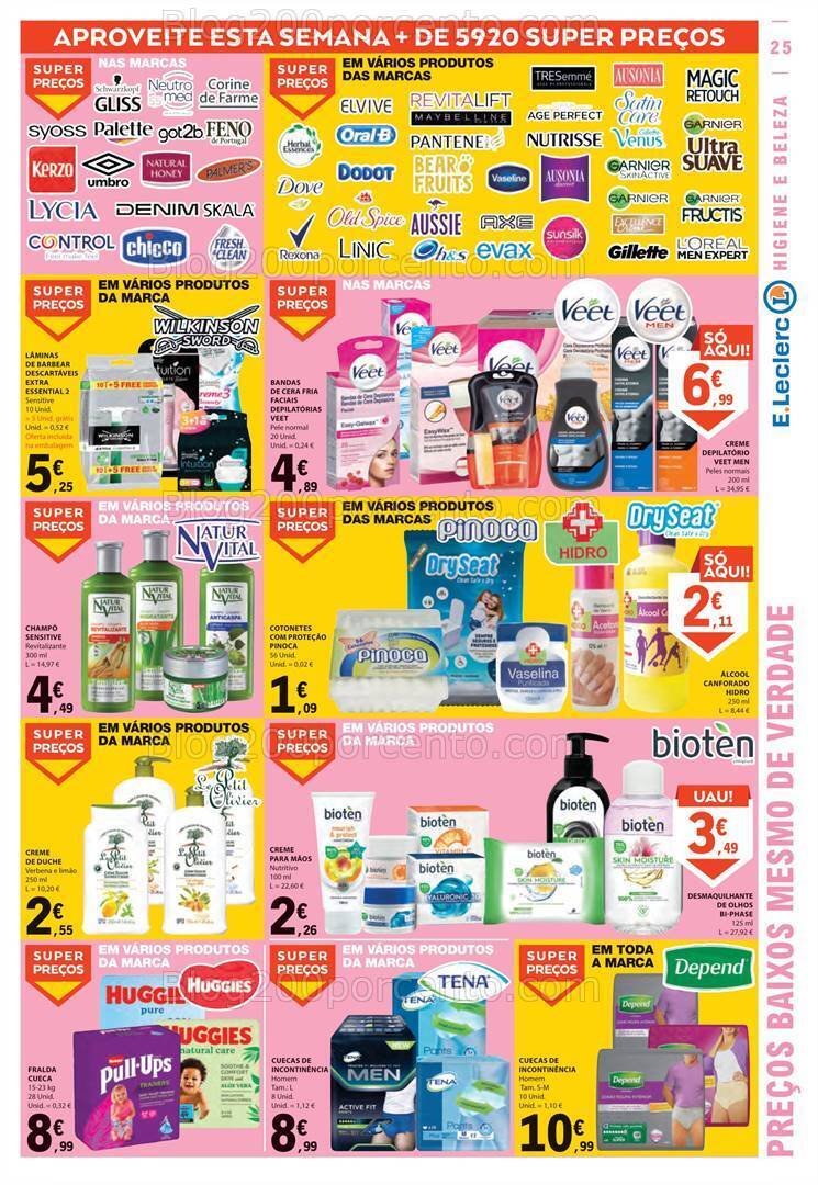 Antevisão Folheto E-LECLERC Promoções de 12 a 18 outubro