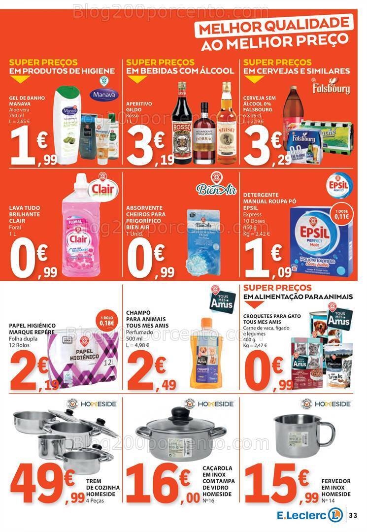 Antevisão Folheto E-LECLERC Promoções de 13 a 19 junho