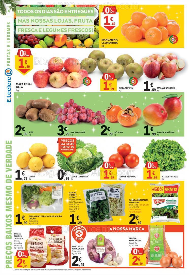 Antevisão Folheto E-LECLERC Promoções de 14 a 20 dezembro