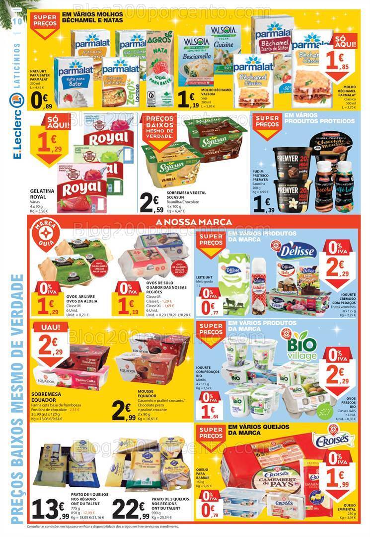 Antevisão Folheto E-LECLERC Promoções de 14 a 20 dezembro