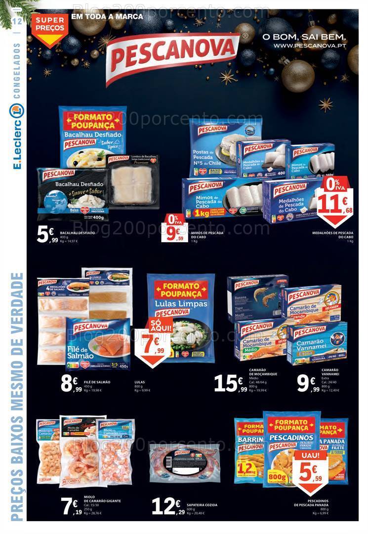 Antevisão Folheto E-LECLERC Promoções de 14 a 20 dezembro