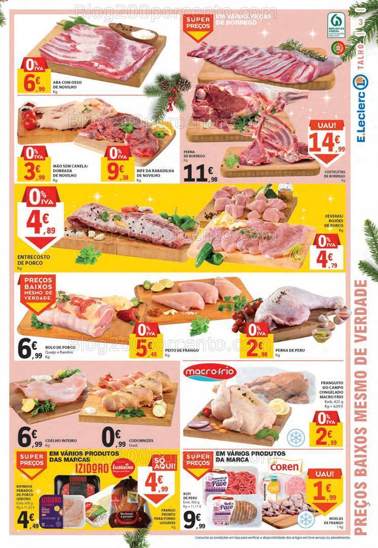 Antevisão Folheto E-LECLERC Promoções de 16 a 22 novembro