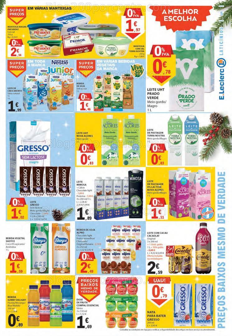 Antevisão Folheto E-LECLERC Promoções de 16 a 22 novembro