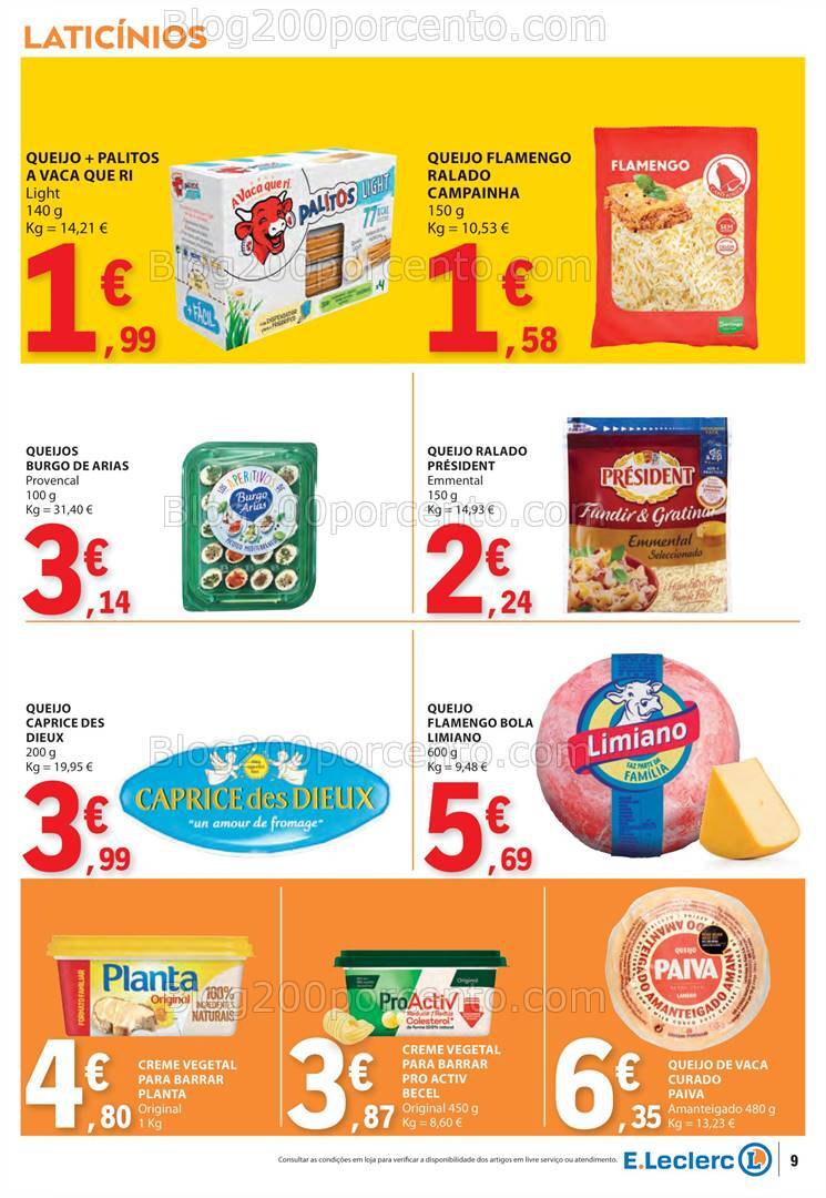 Antevisão Folheto E-LECLERC Promoções de 17 a 23 outubro