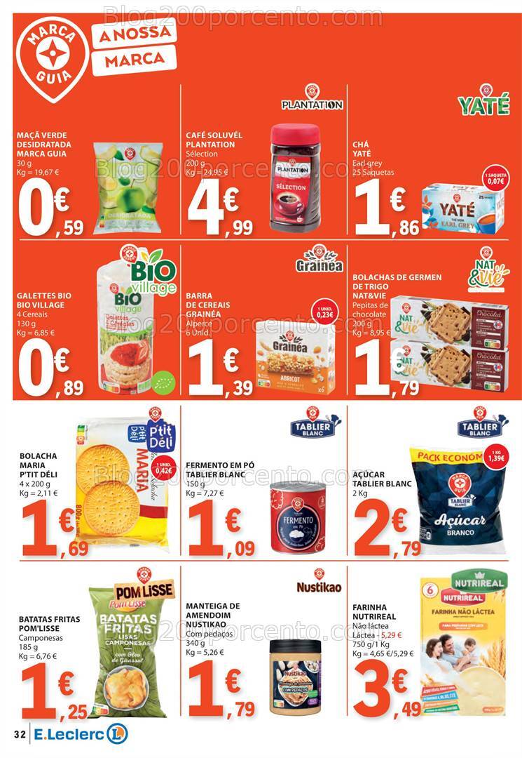 Antevisão Folheto E-LECLERC Promoções de 17 a 23 outubro