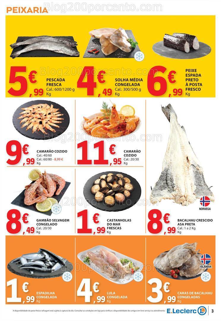 Antevisão Folheto E-LECLERC Promoções de 18 a 24 abril