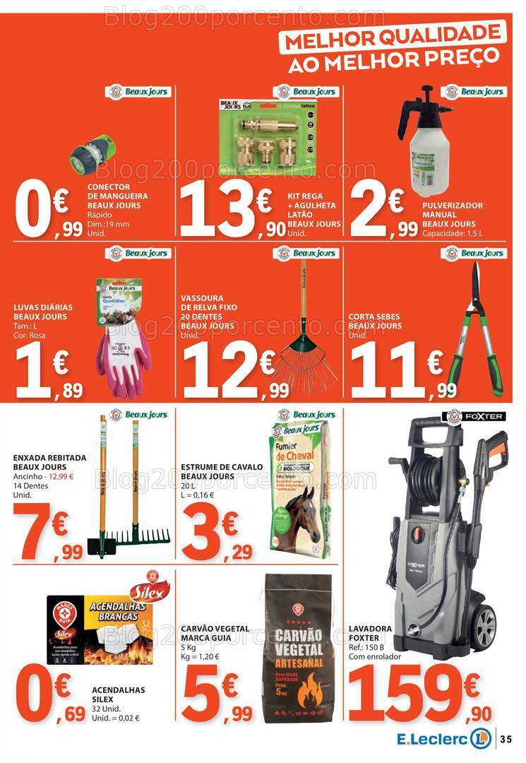 Antevisão Folheto E-LECLERC Promoções de 18 a 24 abril