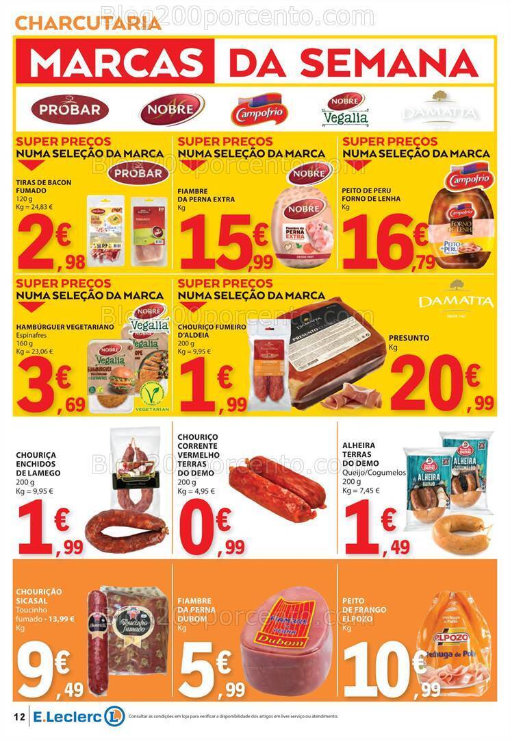 Antevisão Folheto E-LECLERC Promoções de 1 a 7 fevereiro