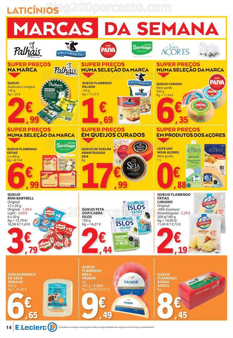 Antevisão Folheto E-LECLERC Promoções de 1 a 7 fevereiro