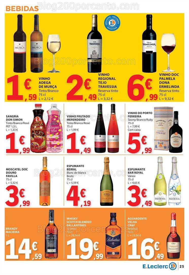 Antevisão Folheto E-LECLERC Promoções de 1 a 7 fevereiro