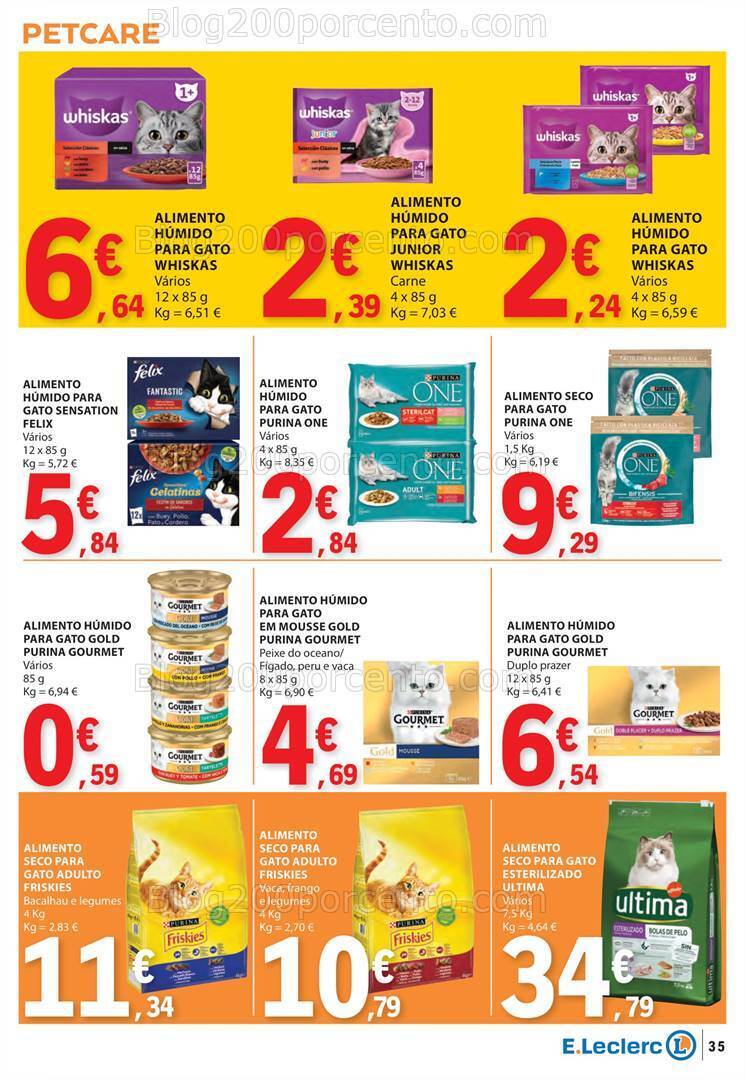 Antevisão Folheto E-LECLERC Promoções de 1 a 7 fevereiro