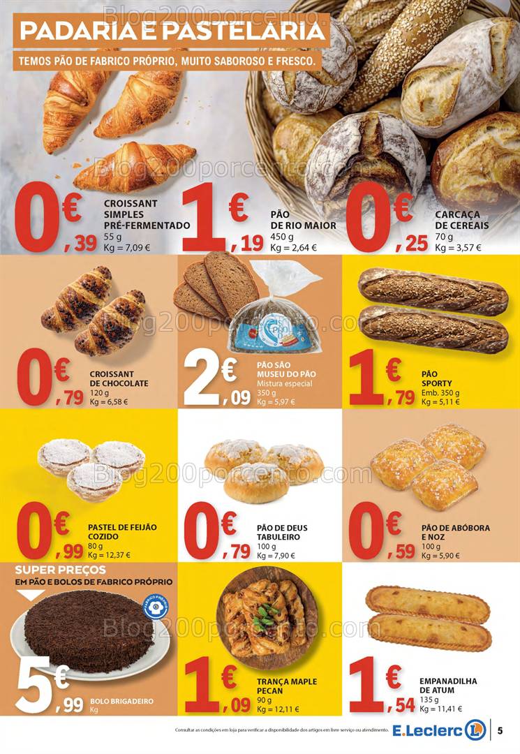 Antevisão Folheto E-LECLERC Promoções de 20 a 26 março