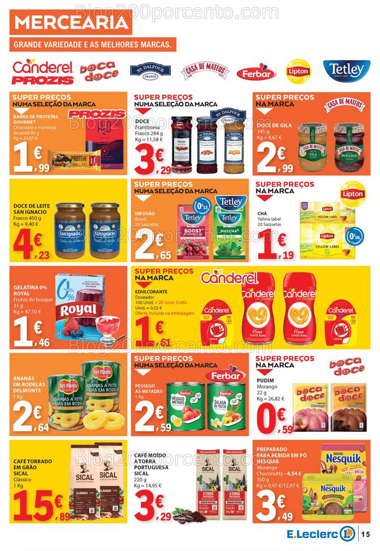Antevisão Folheto E-LECLERC Promoções de 20 a 26 março