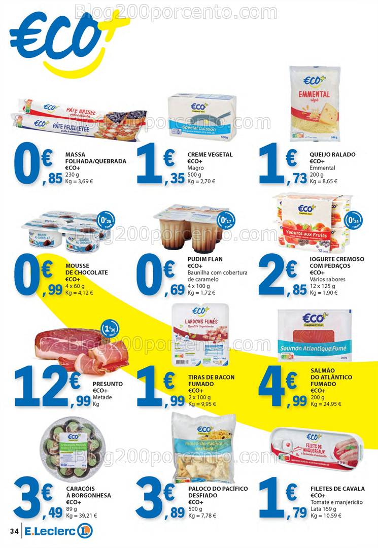 Antevisão Folheto E-LECLERC Promoções de 20 a 26 março
