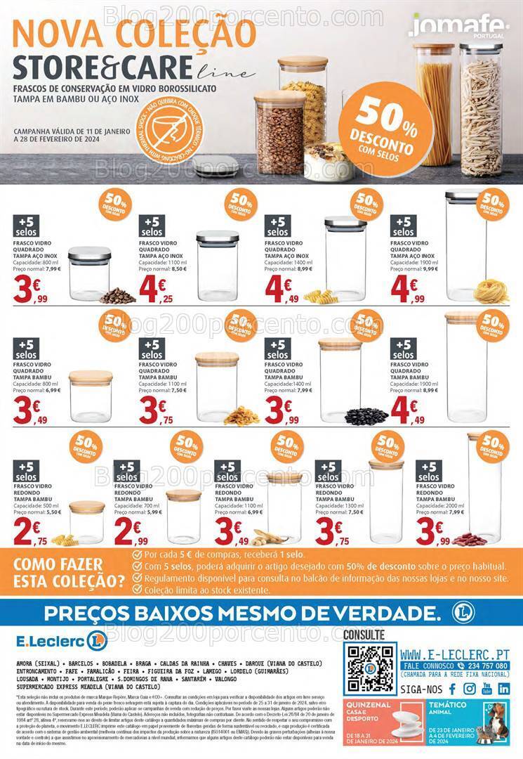 Antevisão Folheto E-LECLERC Promoções de 25 a 31 janeiro