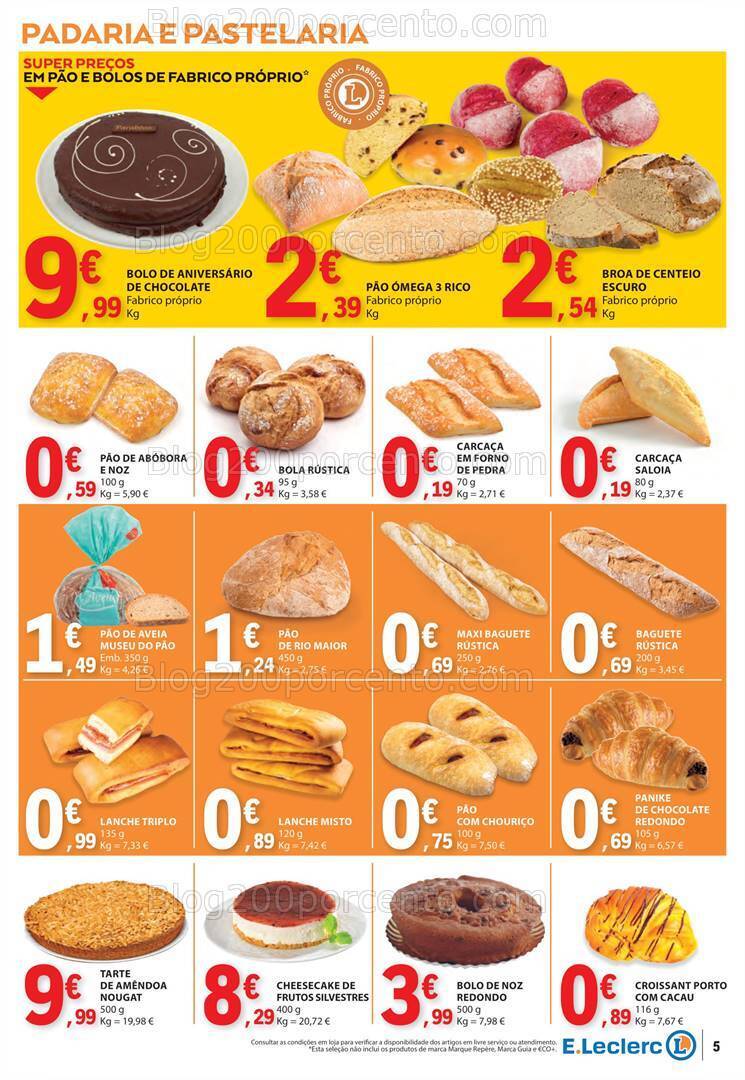 Antevisão Folheto E-LECLERC Promoções de 27 junho a 3 julho