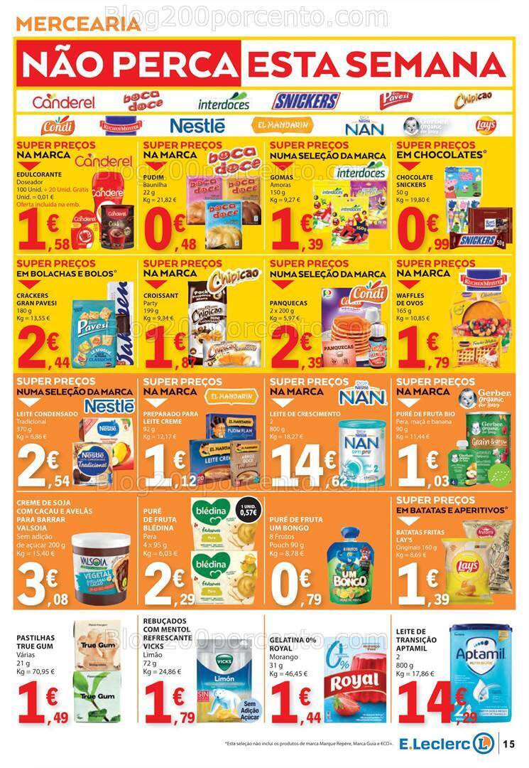 Antevisão Folheto E-LECLERC Promoções de 27 junho a 3 julho