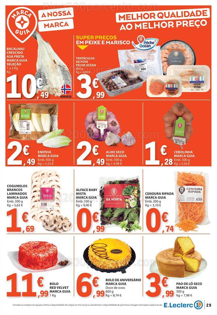 Antevisão Folheto E-LECLERC Promoções de 27 junho a 3 julho