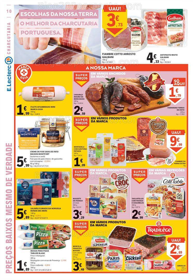 Antevisão Folheto E-LECLERC Promoções de 5 a 11 outubro