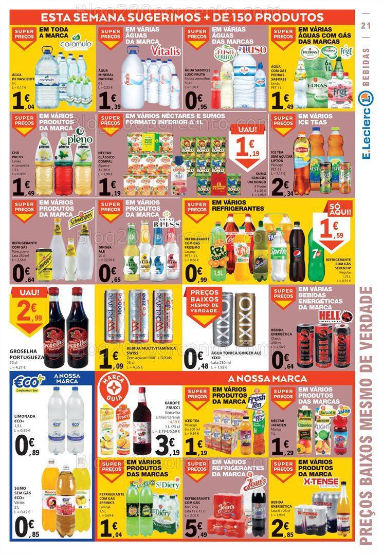 Antevisão Folheto E-LECLERC Promoções de 5 a 11 outubro