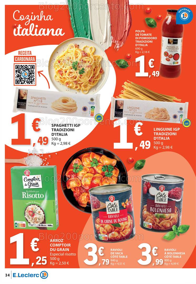 Antevisão Folheto E-LECLERC Promoções de 6 a 12 março