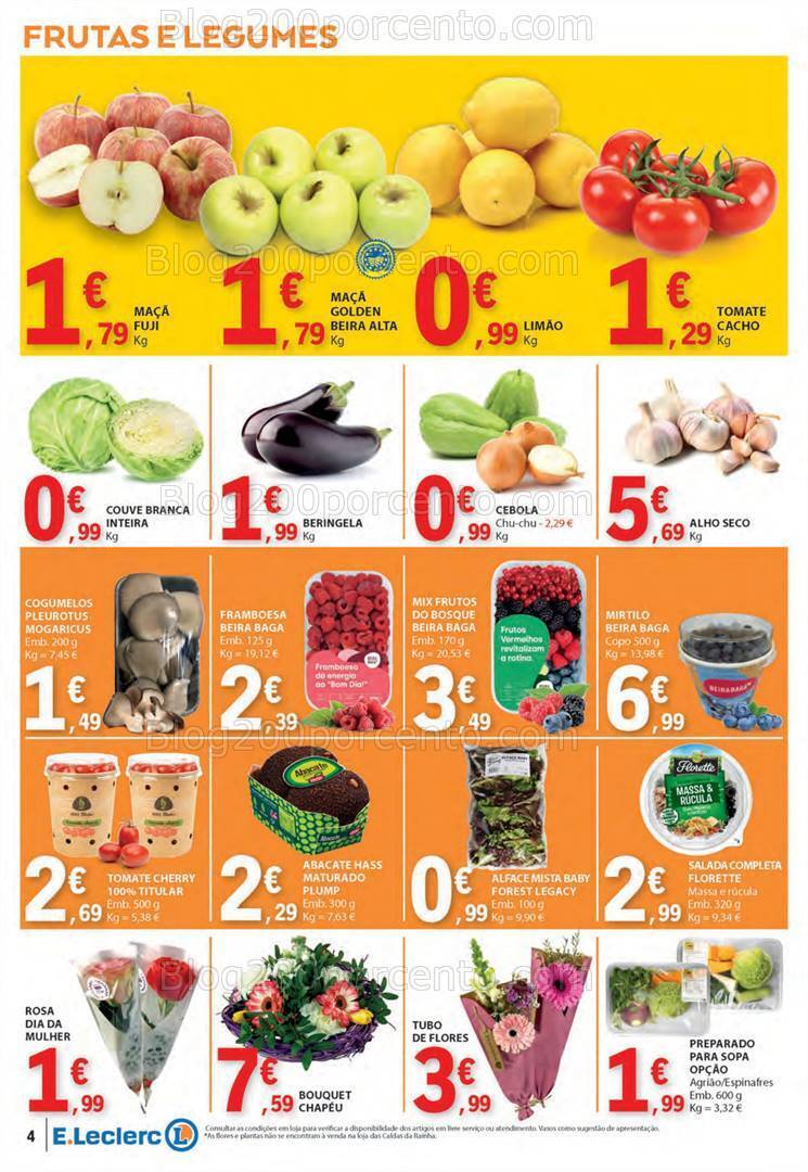 Antevisão Folheto E-LECLERC Promoções de 7 a 13 março