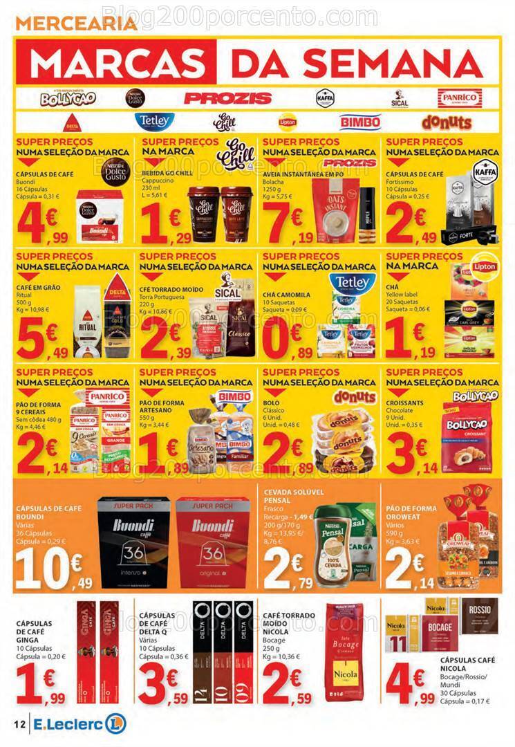 Antevisão Folheto E-LECLERC Promoções de 7 a 13 março