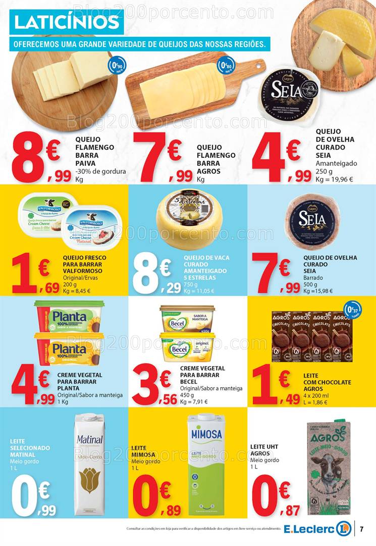 Antevisão Folheto E-LECLERC Promoções a partir de 8 a 14 maio all