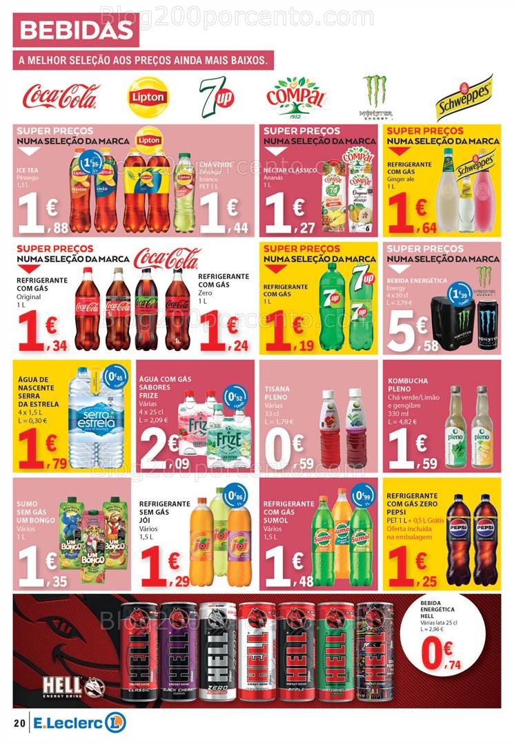 Antevisão Folheto E-LECLERC Promoções a partir de 8 a 14 maio all