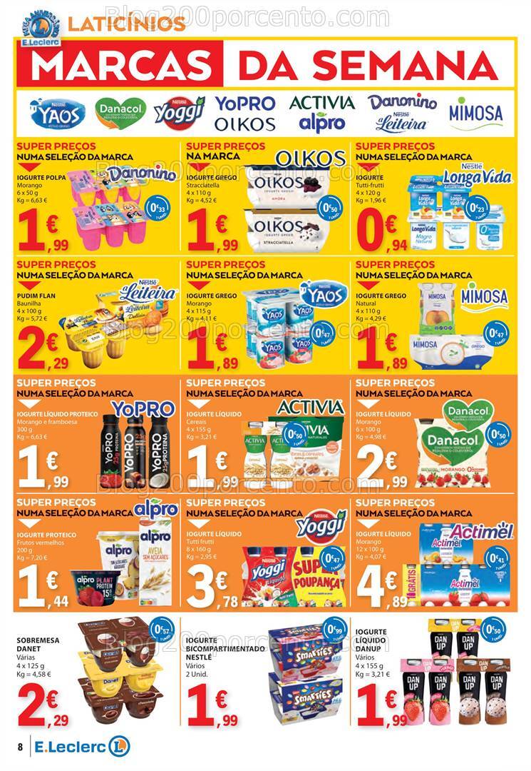 Antevisão Folheto E-LECLERC Promoções de 31 outubro a 6 novembro