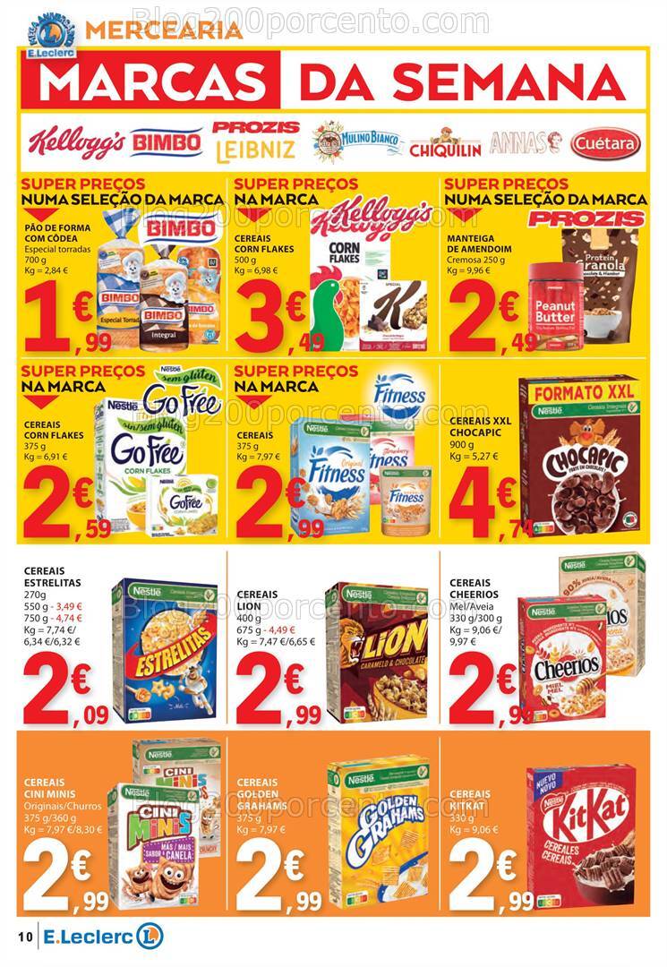 Antevisão Folheto E-LECLERC Promoções de 31 outubro a 6 novembro