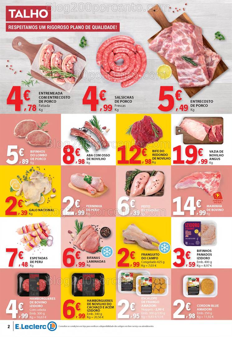 Antevisão Folheto E-LECLERC Promoções de 22 a 30 abril