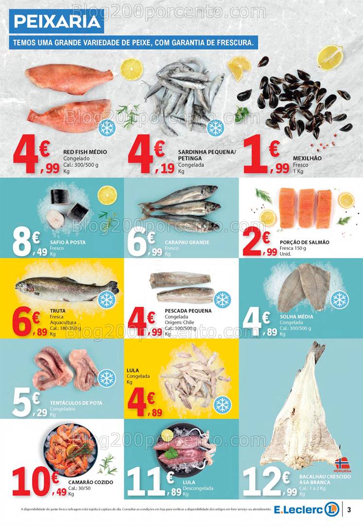 Antevisão Folheto E-LECLERC Promoções de 22 a 30 abril