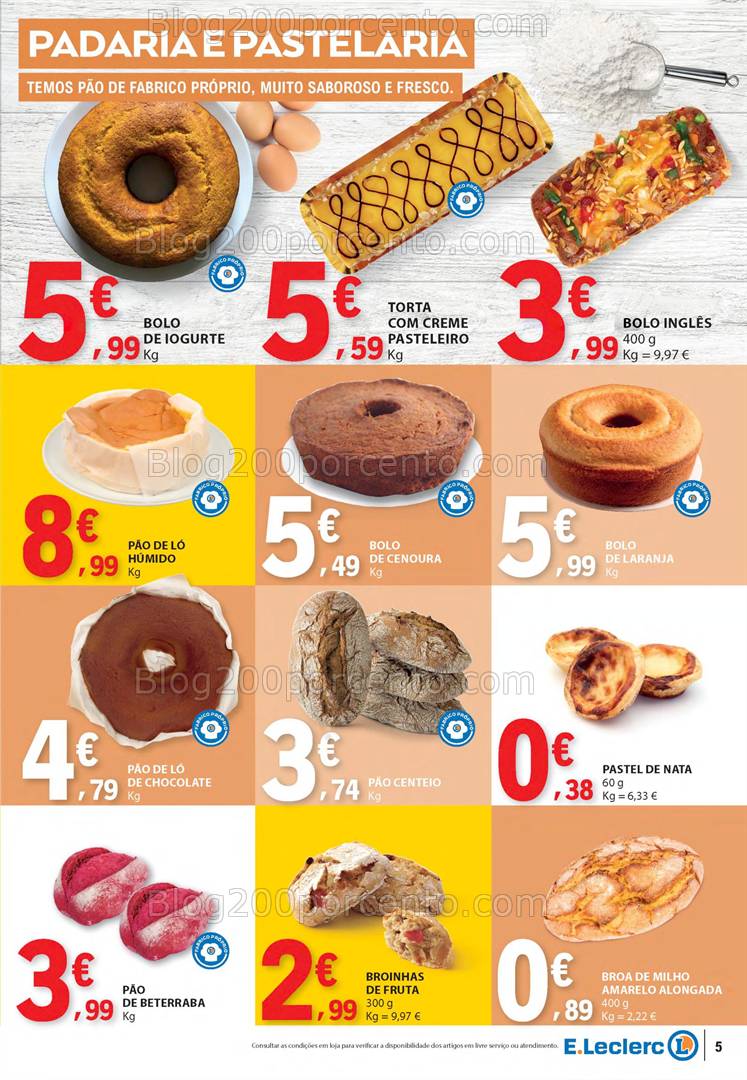 Antevisão Folheto E-LECLERC Promoções de 22 a 30 abril