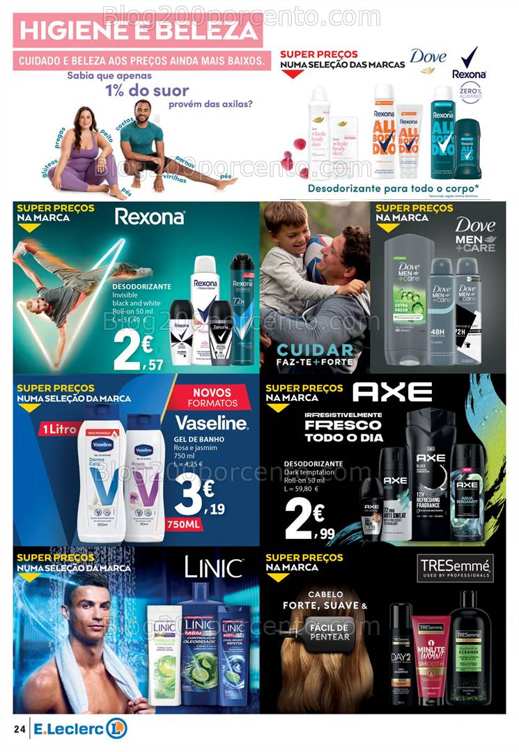 Antevisão Folheto E-LECLERC Promoções de 22 a 30 abril