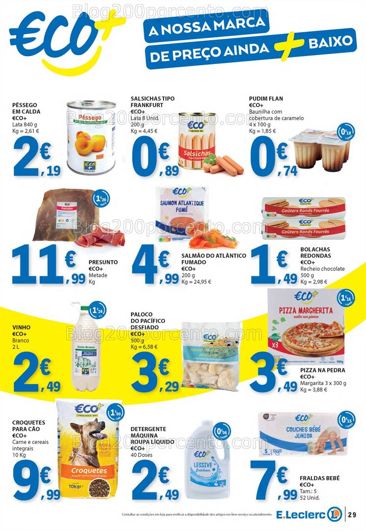 Antevisão Folheto E-LECLERC Promoções de 22 a 30 abril