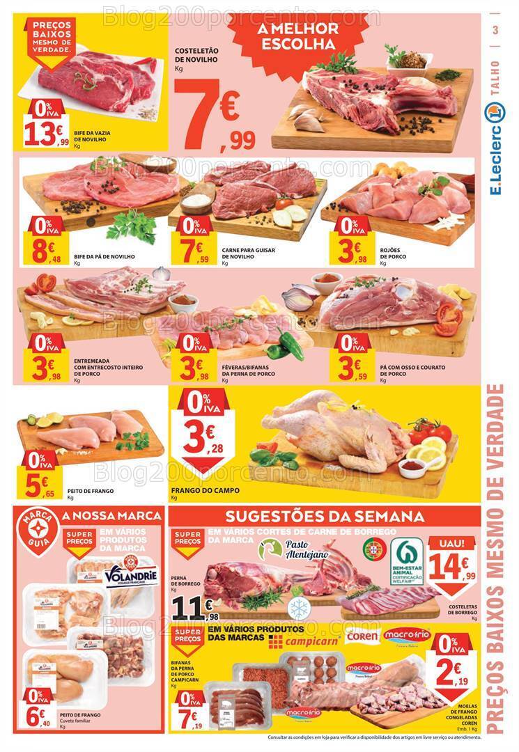 Antevisão Folheto E-LECLERC Promoções de 19 a 25 outubro